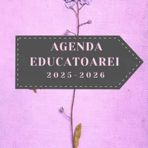 Agenda digitală completă pentru educatoare