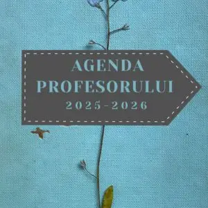 Agenda digitală completă pentru profesori