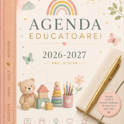 Agenda digitală completă pentru educatoare