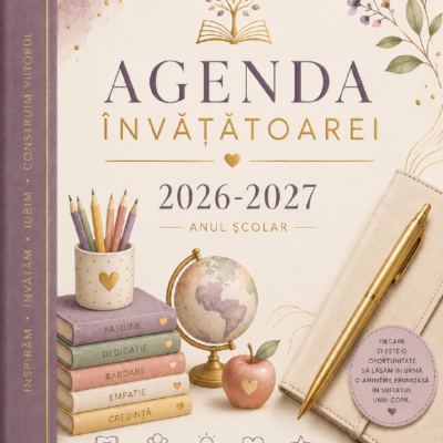 Agenda digitală completă pentru învățătoare