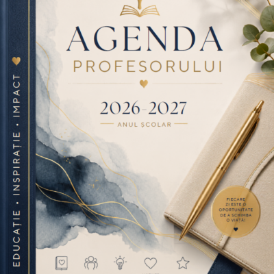 Agenda digitală completă pentru profesori