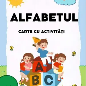 Alfabet Detectivii Literelor (PDF Imprimabil) – Litere Mari și Mici de Tipar | Trasare, Identificare, Desen Creativ | 26 Fișe Educaționale pentru Copii 4–8 Ani