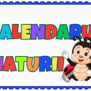 🌿 Calendarul Naturii Buburuze – Set Educațional Digital Printabil pentru Grădiniță și Școală (PDF)