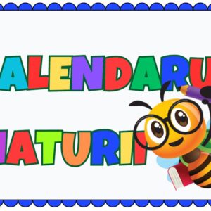 🌿 Calendarul Naturii Albinuțe – Set Educațional Digital Printabil pentru Grădiniță și Școală (PDF)