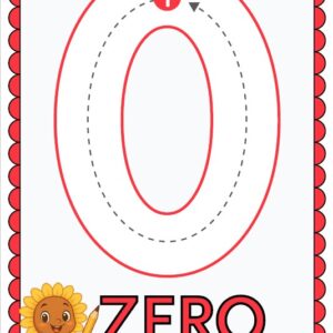 🔢 Numere 0–31 Floricele – Set Educațional Digital Printabil pentru Copii (PDF)