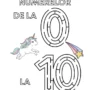Labirintul Numerelor 0–10 (PDF Imprimabil) – Activitate Educativă cu Unicorni pentru Recunoașterea Numerelor | Distractiv, Logic, Creativ