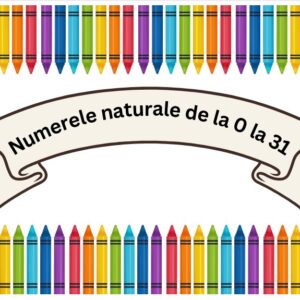 Panou Numere 0–31 – Set Educațional Digital Printabil pentru Clasă și Acasă