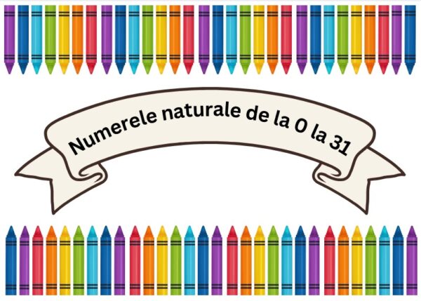 Panou Numere 0–31 – Set Educațional Digital Printabil pentru Clasă și Acasă