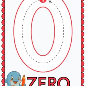 🔢 Numere 0–31 Delfinași – Set Educațional Digital Printabil pentru Copii (PDF)