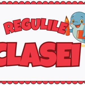 Regulile Clasei Delfinași – Set Digital Printabil pentru Managementul Clasei și Disciplina Pozitivă