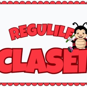 Regulile Clasei Buburuze – Set Digital Printabil pentru Managementul Clasei și Disciplina Pozitivă