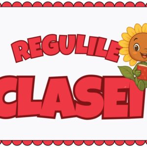 Regulile Clasei Floricele – Set Digital Printabil pentru Managementul Clasei și Disciplina Pozitivă