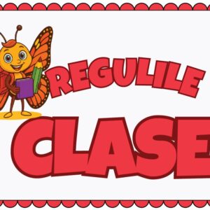 Regulile Clasei Fluturași – Set Digital Printabil pentru Managementul Clasei și Disciplina Pozitivă