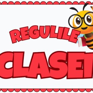 Regulile Clasei Albinuțe – Set Digital Printabil pentru Managementul Clasei și Disciplina Pozitivă