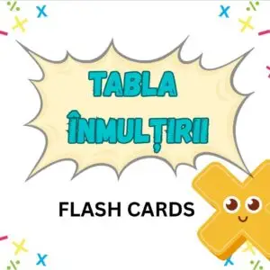 Flashcarduri – Tabla Înmulțirii 0–12 (PDF Imprimabil) | Exersează Înmulțirea prin Joc, 156 de Cartonașe Educative