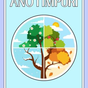 🎨 Carte de Colorat – Anotimpurile (PDF Printabil pentru Copii)