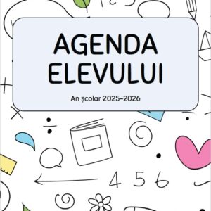 📘 Agenda Elevului – Organizare Școlară Digitală Printabilă (An școlar 2025–2026)