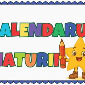 🌿 Calendarul Naturii Steluțe – Set Educațional Digital Printabil pentru Grădiniță și Școală (PDF)