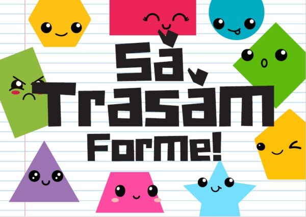 ✍️ Forme Geometrice – Fișe de Trasare pentru Copii (PDF Printabil)