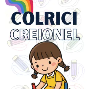 Colorici Creionel – Culorile de bază pentru copii (PDF Imprimabil | Învățare timpurie)