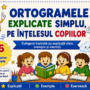Ortogramele explicate simplu, pe înțelesul copiilor – Culegere ilustrată cu 26 de ortograme esențiale